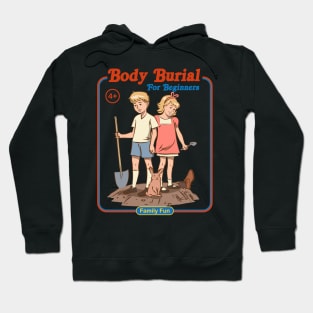 Body Burial for Beginners - Parody Vintage Hoodie